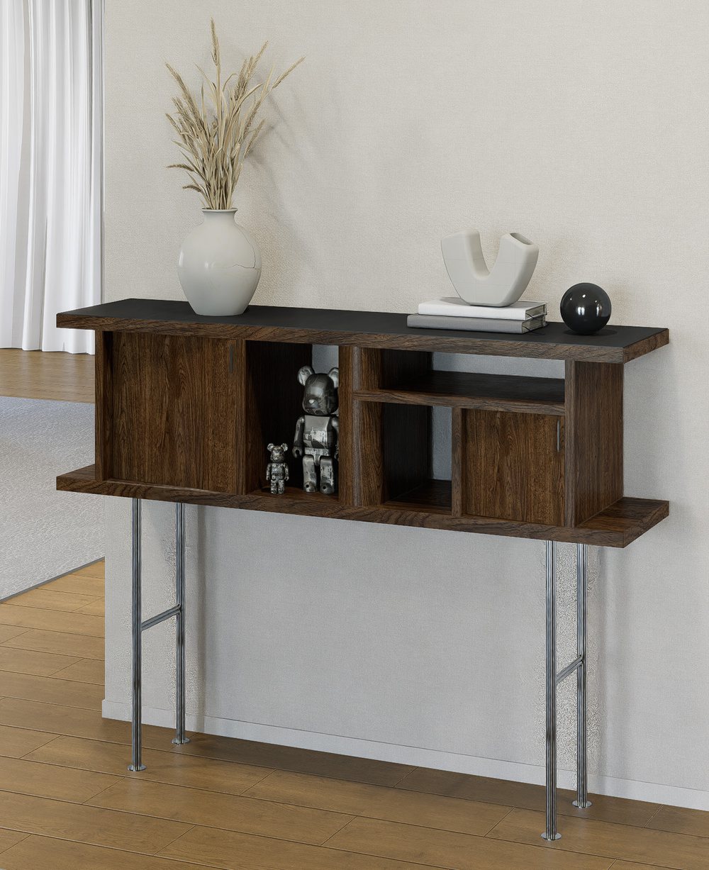 GLOAM Console, Walnut edition